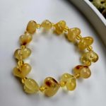 Jantár náramok SRDIEČKA – Obrázok 2