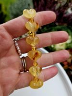 Jantár náramok SRDIEČKA