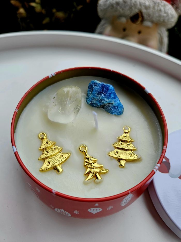 Vianočná SÓJOVÁ sviečka MIKULÁŠ – Obrázok 2