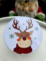 Vianočná SÓJOVÁ sviečka SOBÍK – Obrázok 3