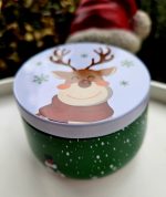 Vianočná SÓJOVÁ sviečka SOBÍK