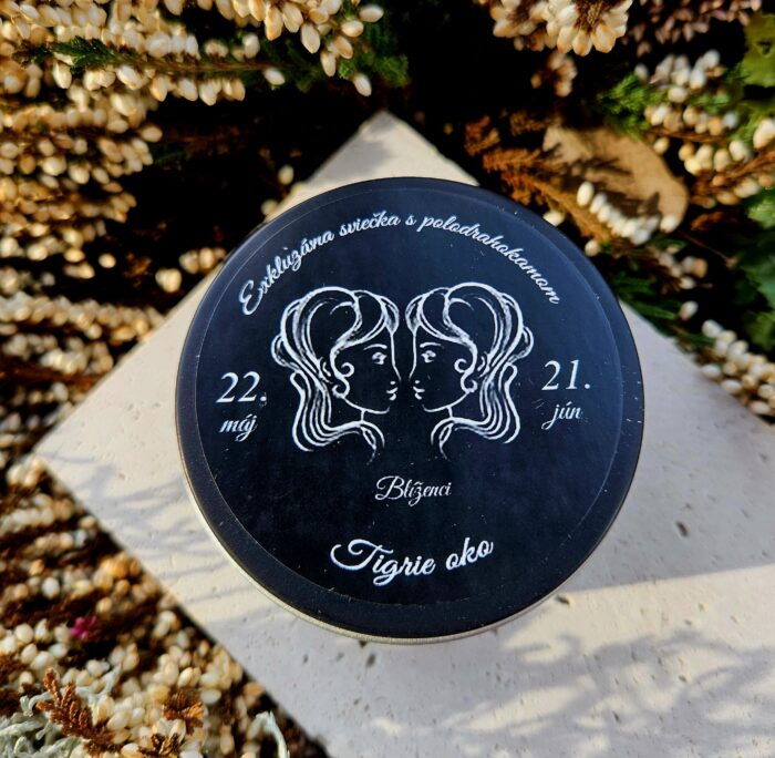 Sviečka znamenie BLÍŽENCI 22.5.-21.6. – Obrázok 2