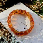 Jantár náramok platničkový – Obrázok 2