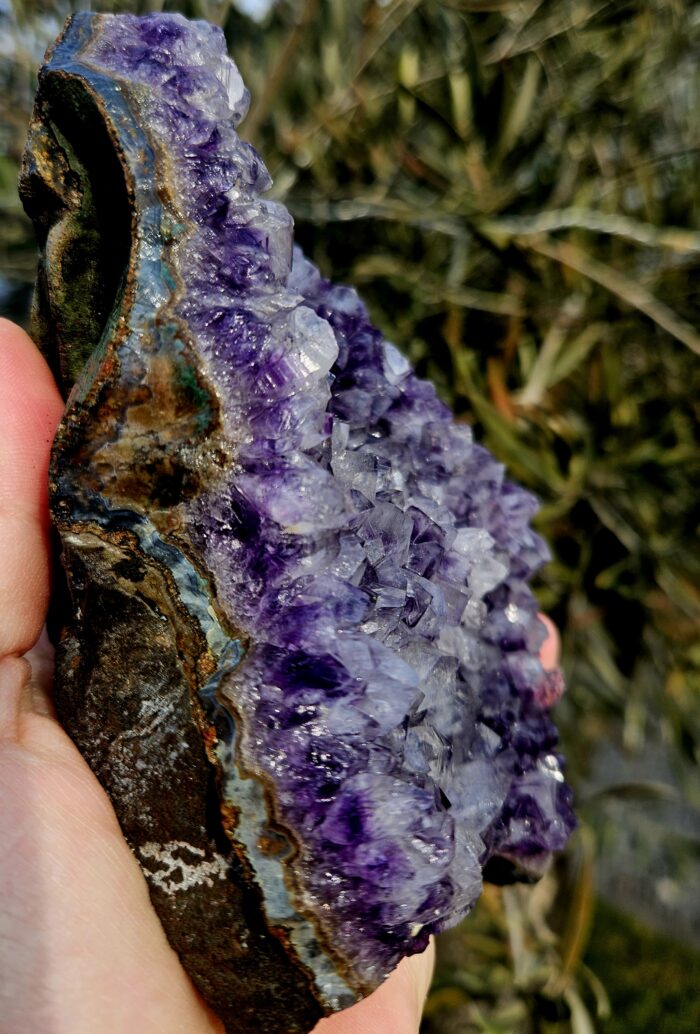 Ametyst drúza Uruguay  870g – Obrázok 3