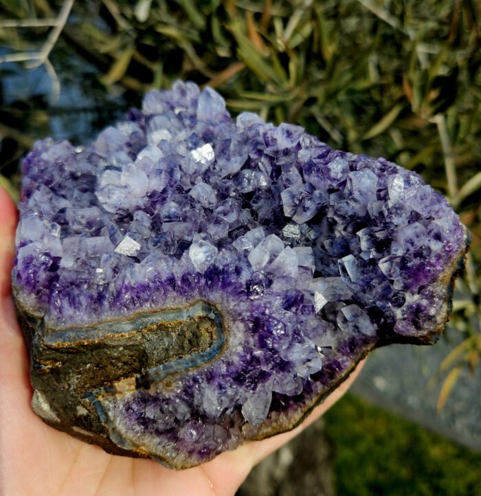 Ametyst drúza Uruguay  870g – Obrázok 4