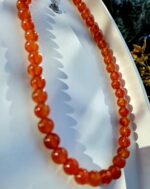 Karneol náhrdelník 8mm – Obrázok 2