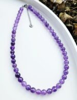 Ametyst náhrdelník 8mm