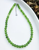 Olivín náhrdelník 8mm