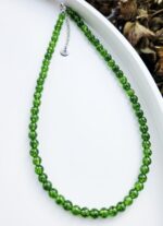Olivín náhrdelník 6mm