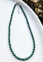 Malachit náhrdelník 6mm