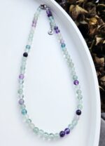 Fluorit náhrdelník 6mm