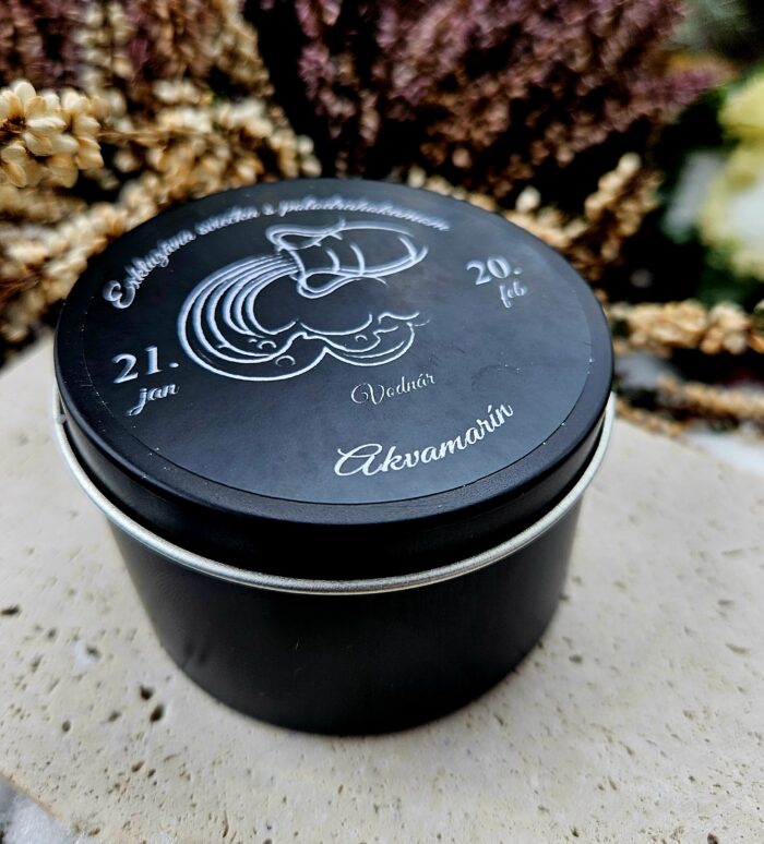 Sviečka znamenie VODNÁR 21.1.-20.2. – Obrázok 3