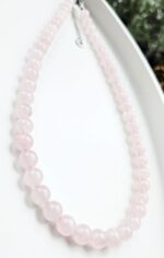 Ruženín náhrdelník 8mm – Obrázok 2