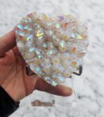 Aqua aura SRDCE na stojane drúza – Obrázok 3