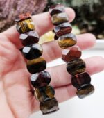 Tigrie, Býčie, Sokolie oko platničkový náramok – Obrázok 2