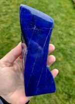 Lapis lazuli ZBIERKOVÝ leštený minerál FREE FORM 600g ( AFGANISTAN) – Obrázok 2