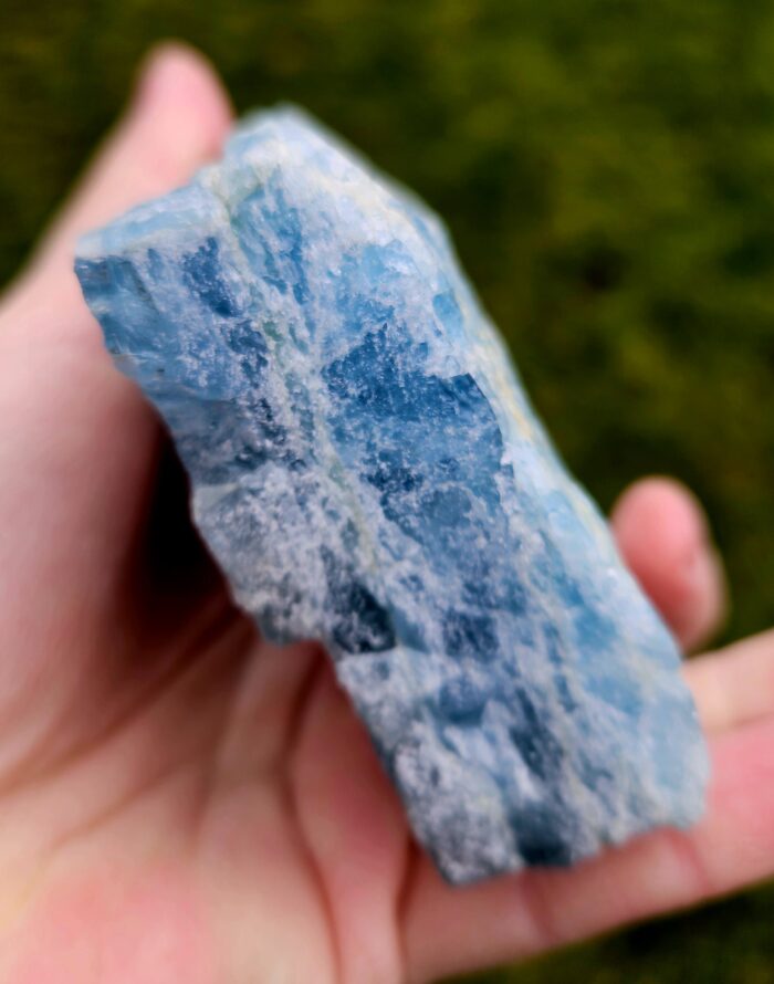 Akvamarín surový 380g  č.12 – Obrázok 3