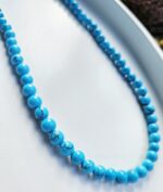 Tyrkenit 6mm náhrdelník – Obrázok 2