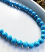 Tyrkenit 8mm náhrdelník – Obrázok 2