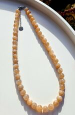 Slnečný kameň náhrdelník 8mm