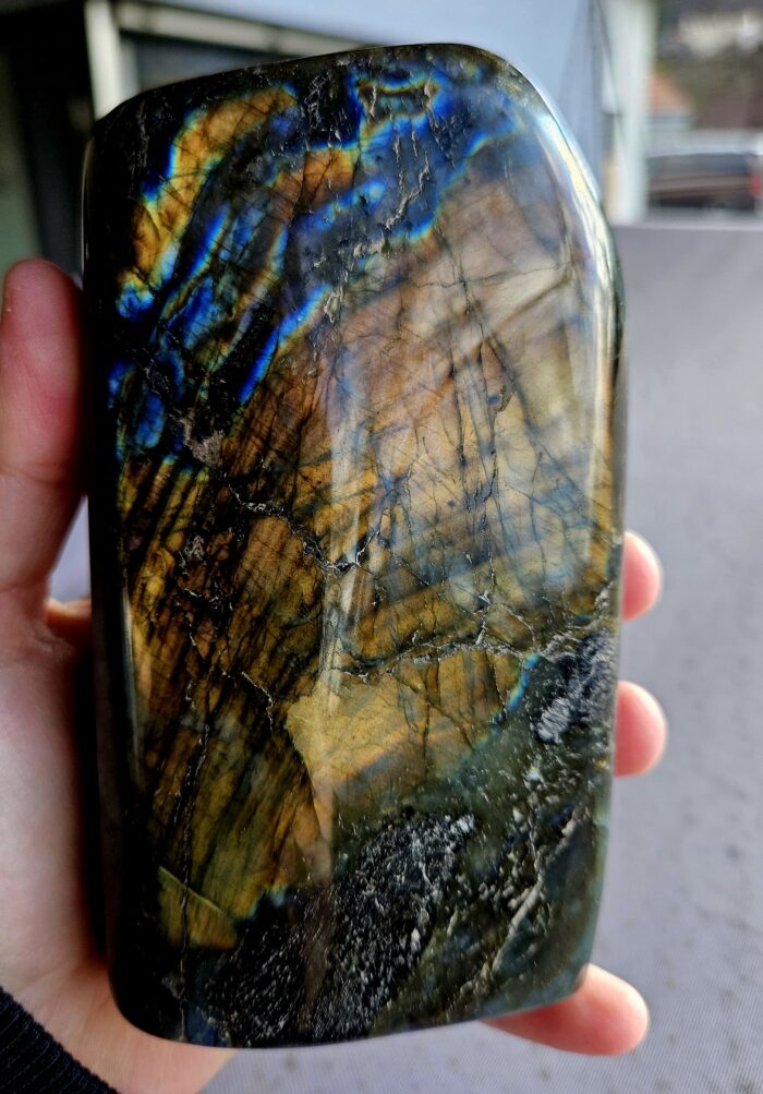 Labradorit Free Form 1020g č.5 – Obrázok 3