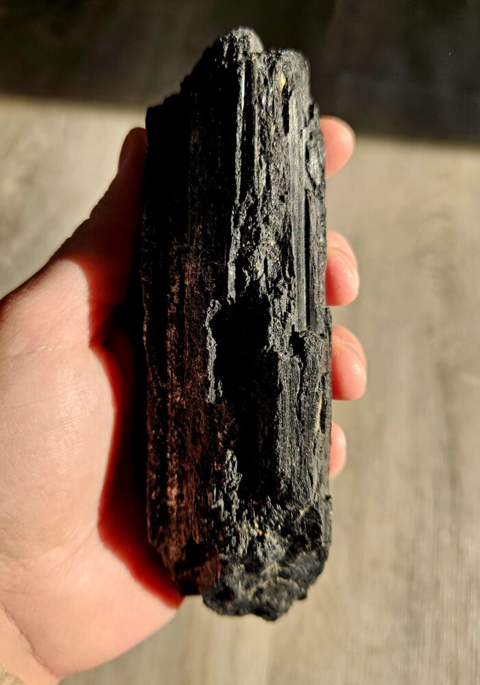 Turmalín čierny surový 470g – Obrázok 4