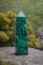 Malachit Obelisk 10cm  č.3