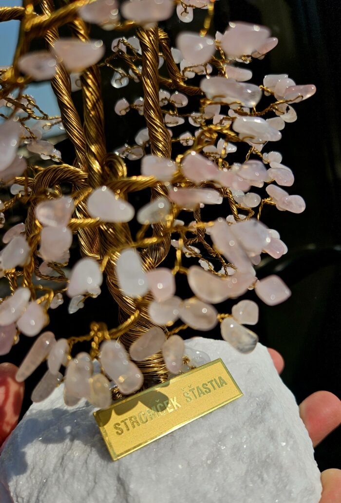 Stromček šťastia široký XXL Ruženín – Obrázok 2