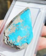 Tyrkys pravý leštený/surový minerál - Irán č.5