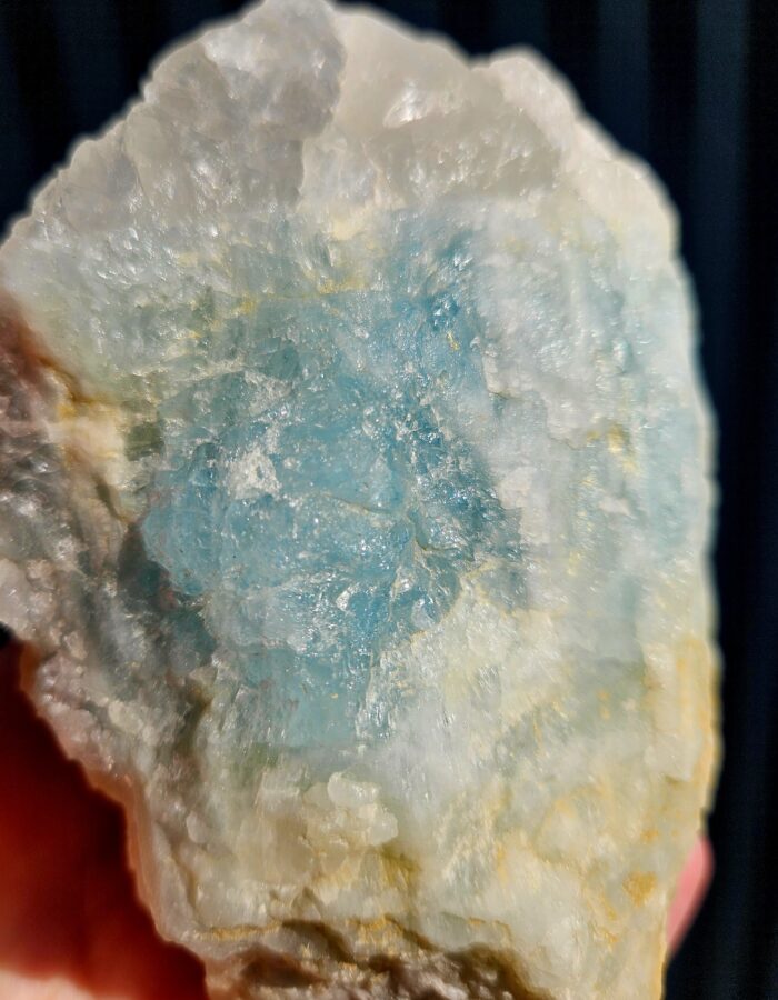 Akvamarín surový 405g č.3 – Obrázok 2