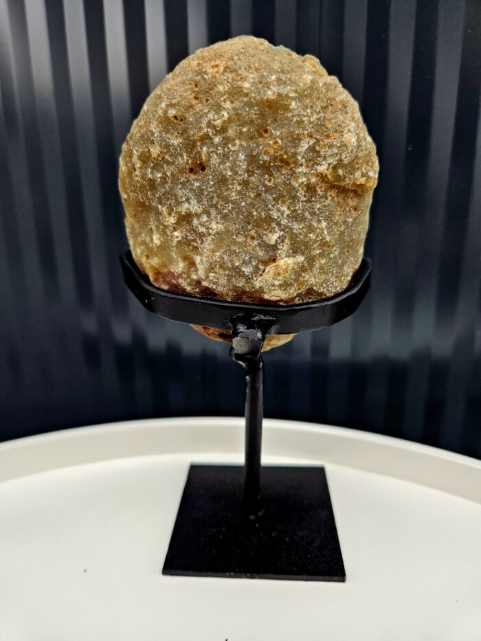 Achát GEODA na čienrom stojane č.5 – Obrázok 4