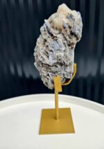 Kyanit disten drúza na zlatom stojane 710g – Obrázok 5