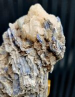 Kyanit disten drúza na zlatom stojane 710g – Obrázok 4