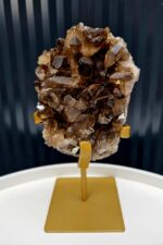 Záhneda drúza na zlatom stojane 810g