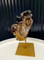 Záhneda drúza na zlatom stojane 1060g – Obrázok 4