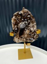 Záhneda drúza na zlatom stojane 890g