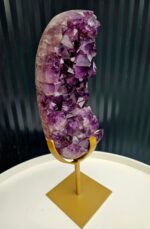 Ametyst drúza na zlatom stojane 1,67kg