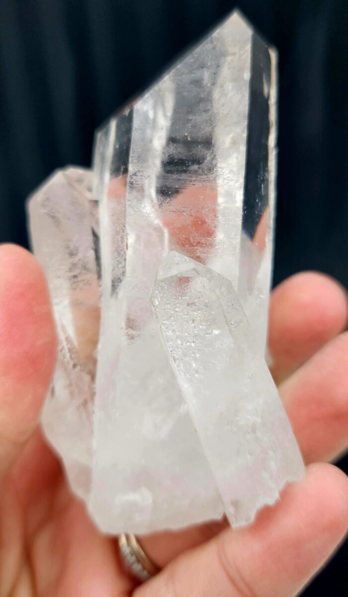 Krištáľová drúza 160g – Obrázok 4