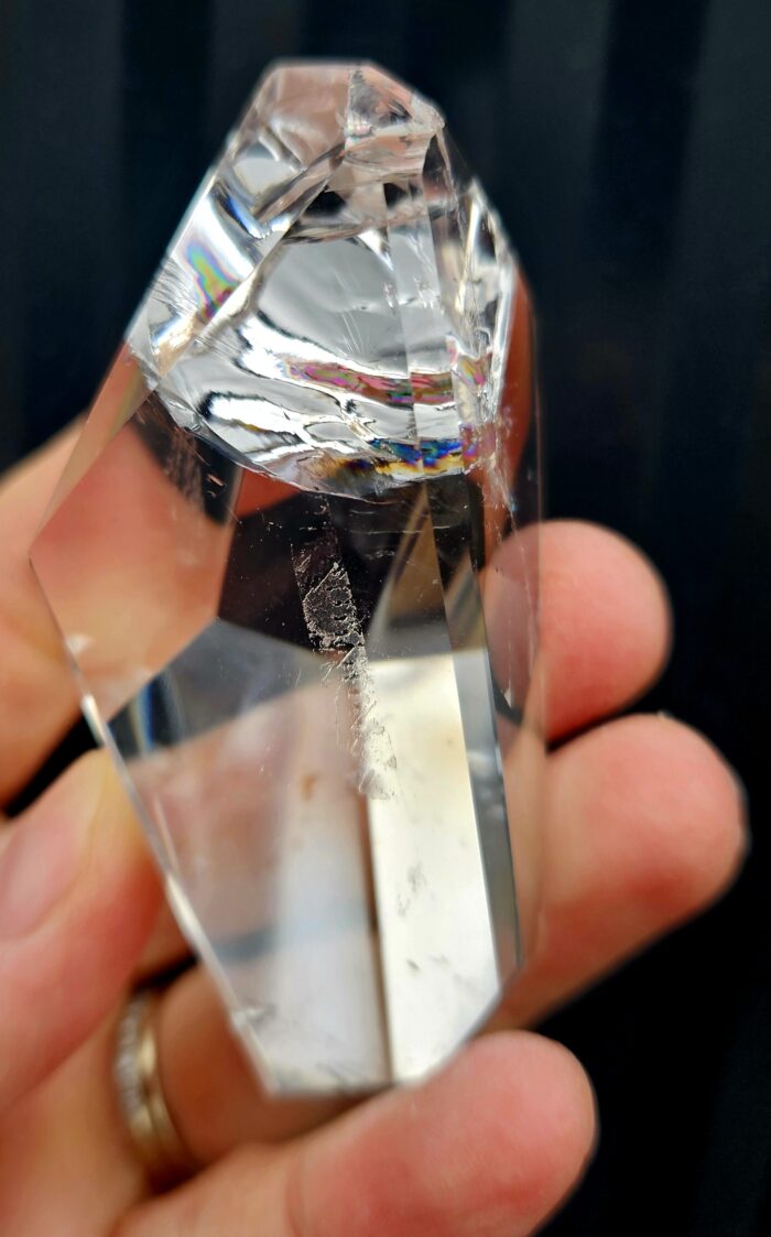 Krištáľový výbrus 8x3,5 cm – Obrázok 2