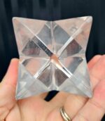 Krištáľová MERKABA 6cm