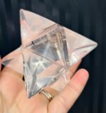 Krištáľová MERKABA 6cm – Obrázok 2