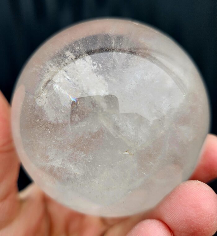 Krištáľová guľa 6,5cm – Obrázok 4