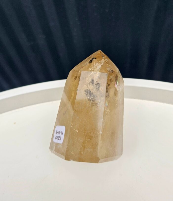 Citrín generátor / obelisk 5,5cm – Obrázok 4