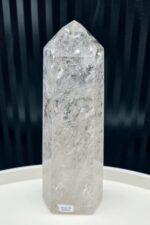 Krištáľ obelisk / generátor : 590g / 17cm