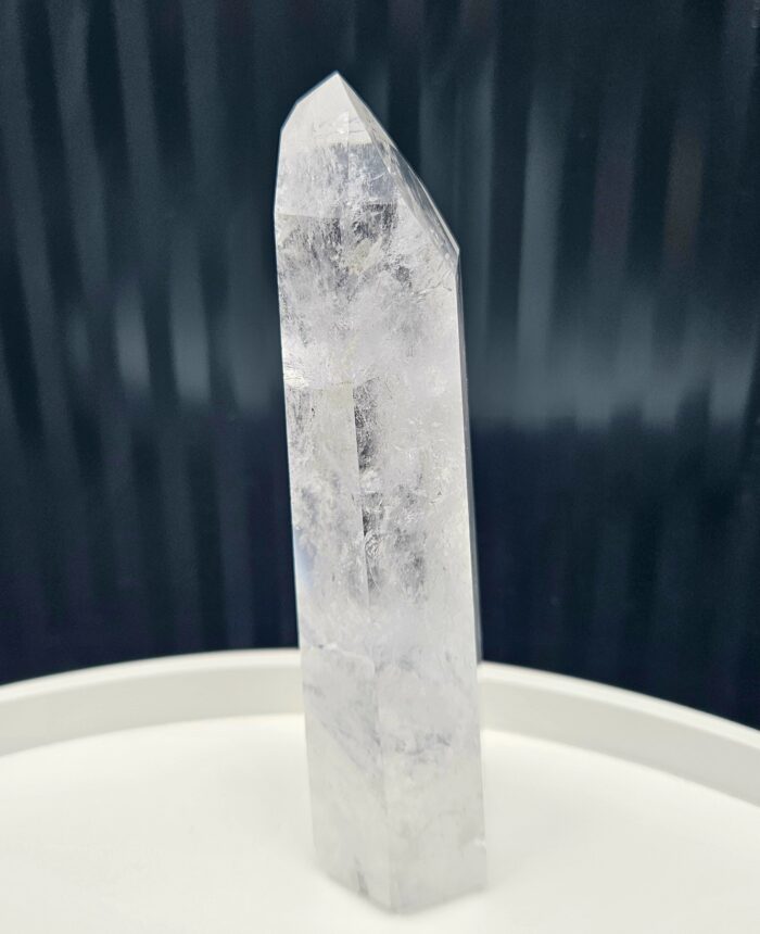 Krištáľ obelisk / generátor : 360g / 15,5cm – Obrázok 4