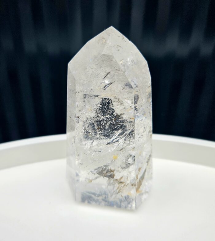 Krištáľ obelisk / generátor : 200g / 9,5cm – Obrázok 3