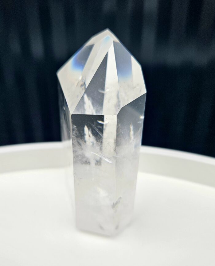 Krištáľ obelisk / generátor : 250g / 9,5cm – Obrázok 2