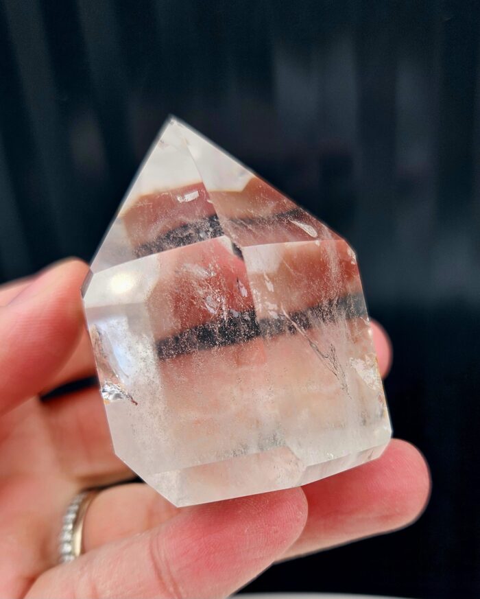 Krištáľ obelisk / generátor : 200g / 6,0cm – Obrázok 4