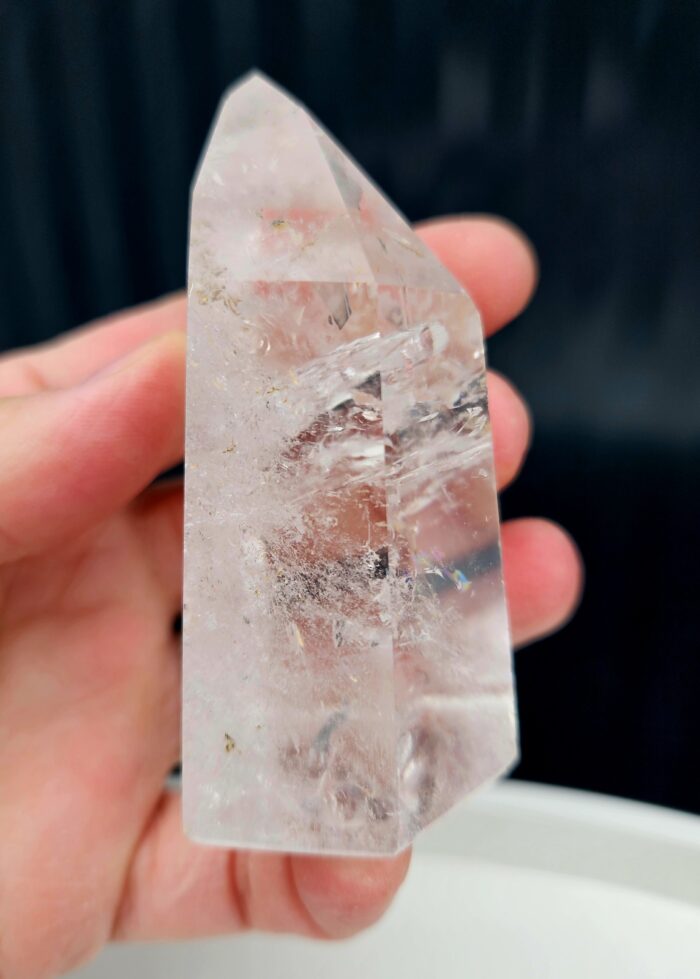 Krištáľ obelisk / generátor : 150g / 8,0cm – Obrázok 4