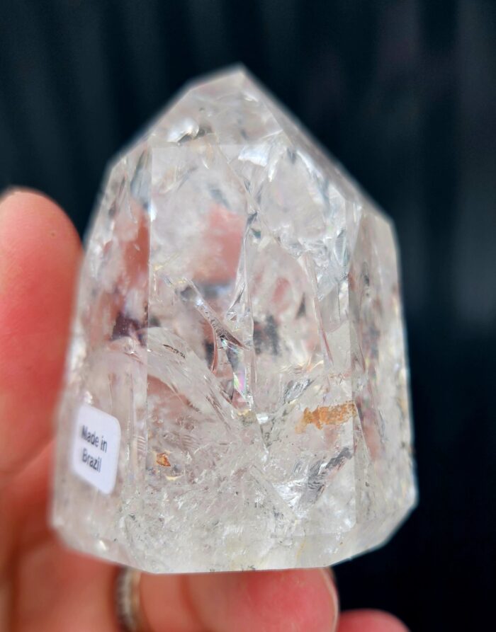 Krištáľ obelisk / generátor : 120g / 6,0cm – Obrázok 2